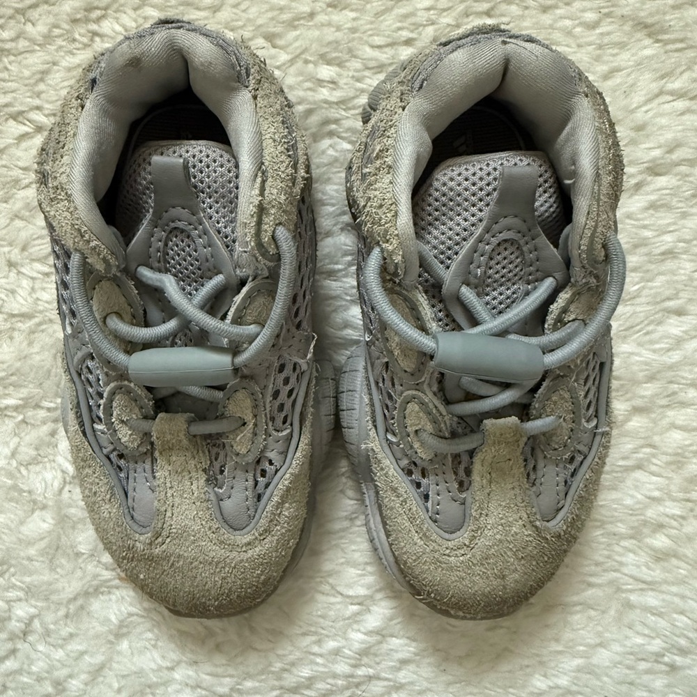 Kids Gray Sneakers
